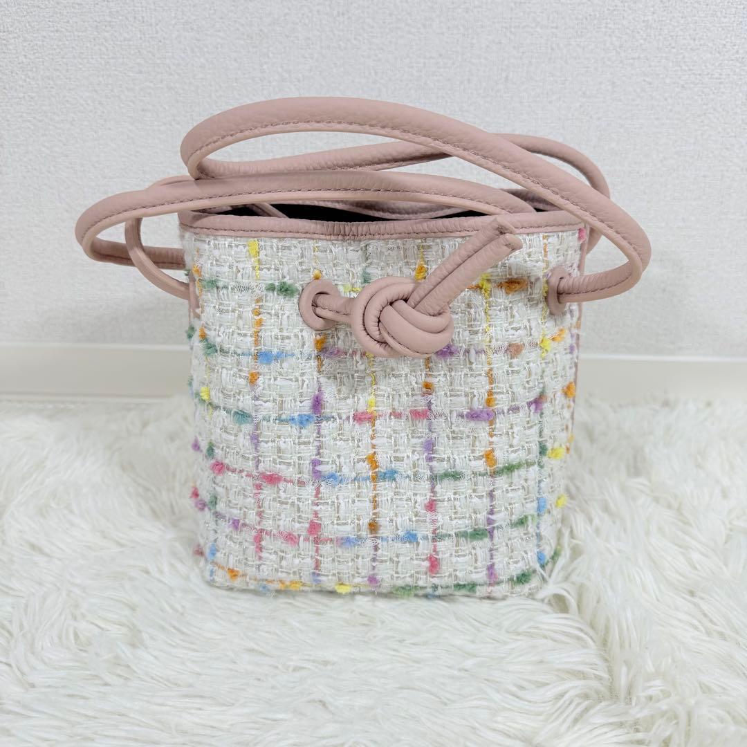 新品 VASIC BOND MINI MINI Tweed ショルダーバッグ