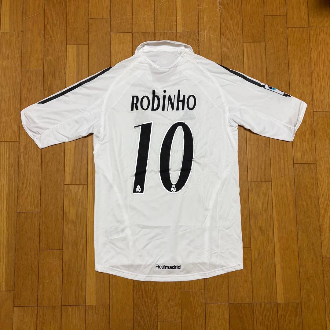 【新品タグ付】レアルマドリード ロビーニョ 05/06 ホームユニ