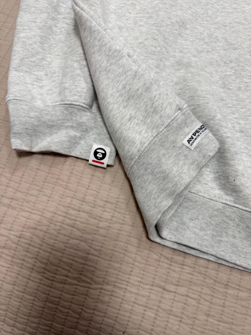 Aape エーエイプ　スウェット　トレーナー　サイズXL ライトグレー