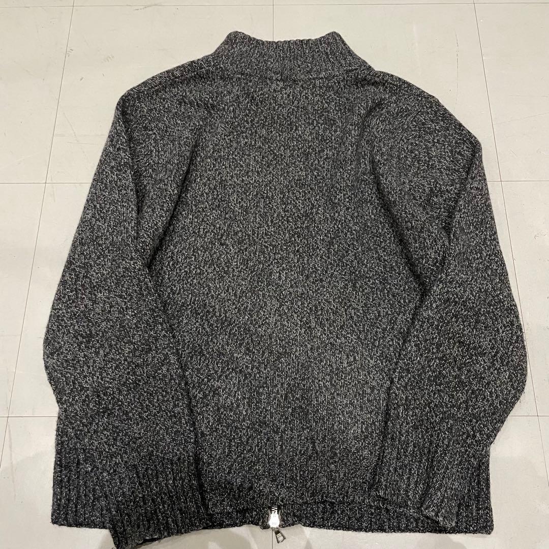 paul smith ドライバーズニット riri カシミヤ ダークウェア 細身