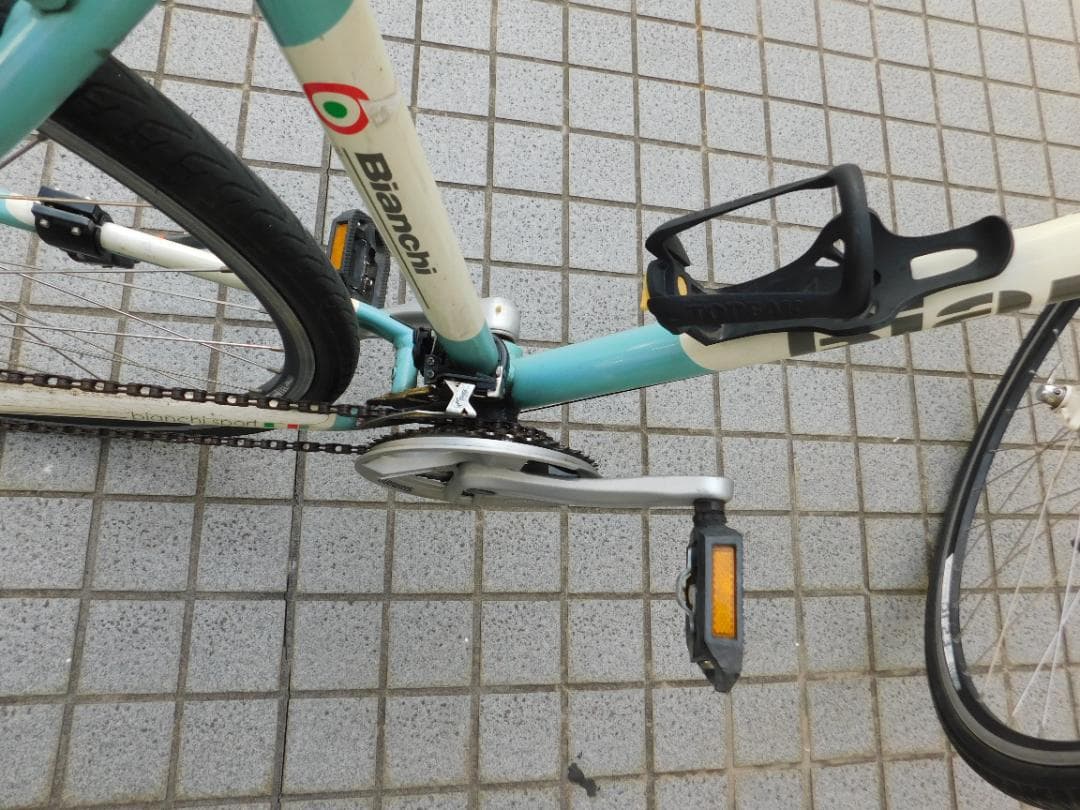 「 　」　　ビアンキ スポーツ　シエロ　ギア　タイヤ、ブレーキOK