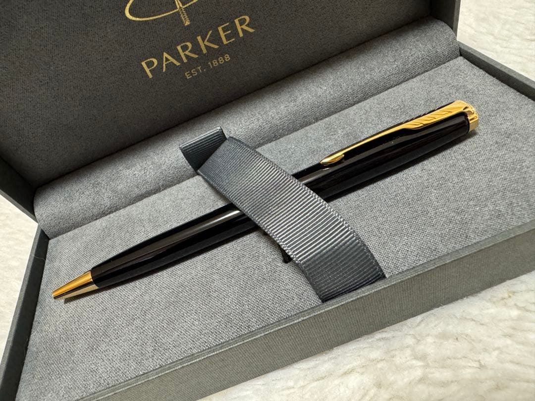 【新品・未使用】Parker ボールペン ソネット ラックブラックGT