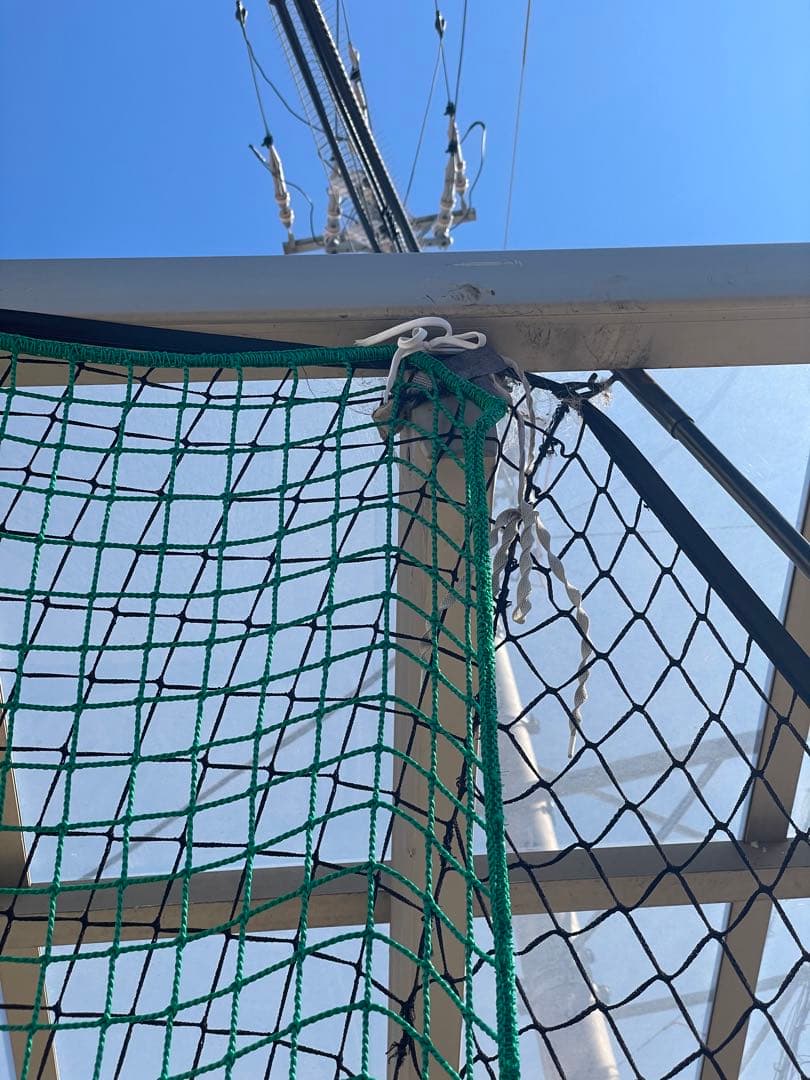 値下げ★バッティングネット 練習用具 【自宅のカーポートをご利用して設置出来る】