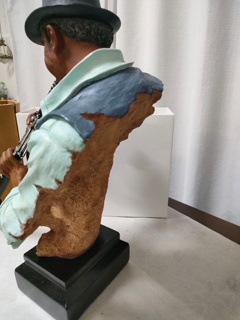 リアル　人形　ミュージック　JAZZ演奏者　BAR　飲食店などに　特大