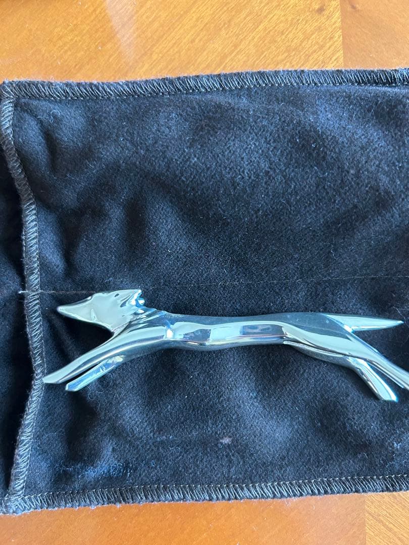 Christofle 犬型カトラリーレスト 2個セット