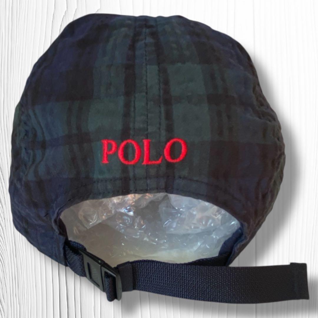 POLO RALPH LAUREN ブラックウォッチ柄 キャップ