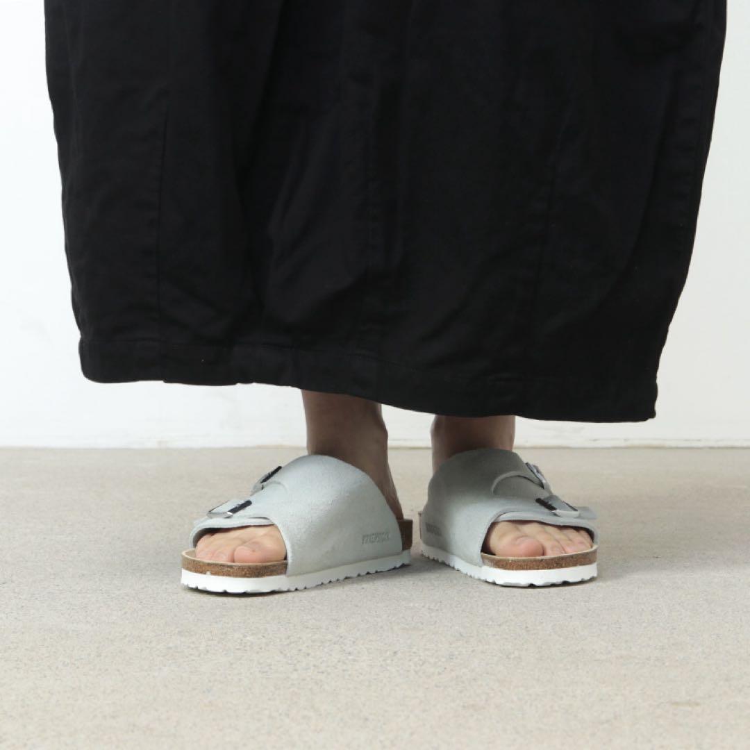 ビルケンシュトック　チューリッヒ　ホワイト　薄グレー　36 23.0