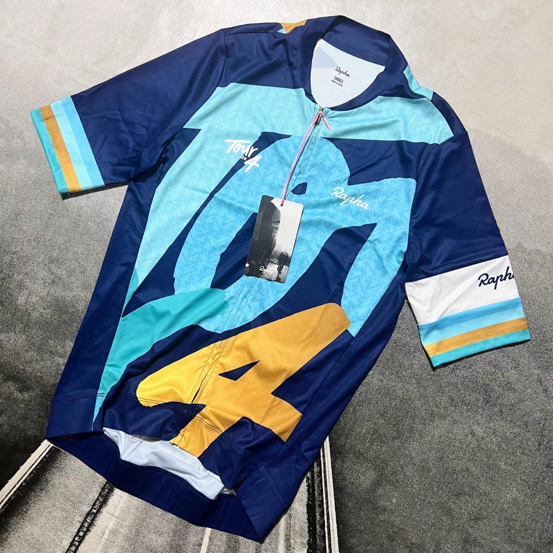 新品 Rapha 特別限定版 ツールド4 メンズ ジャージ Sサイズ 半袖