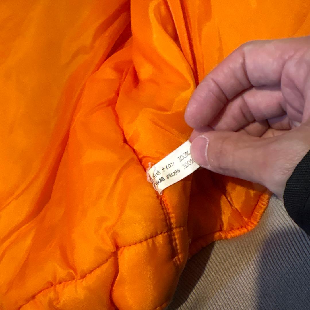 90s chage&aska ma-1 jacket 希少