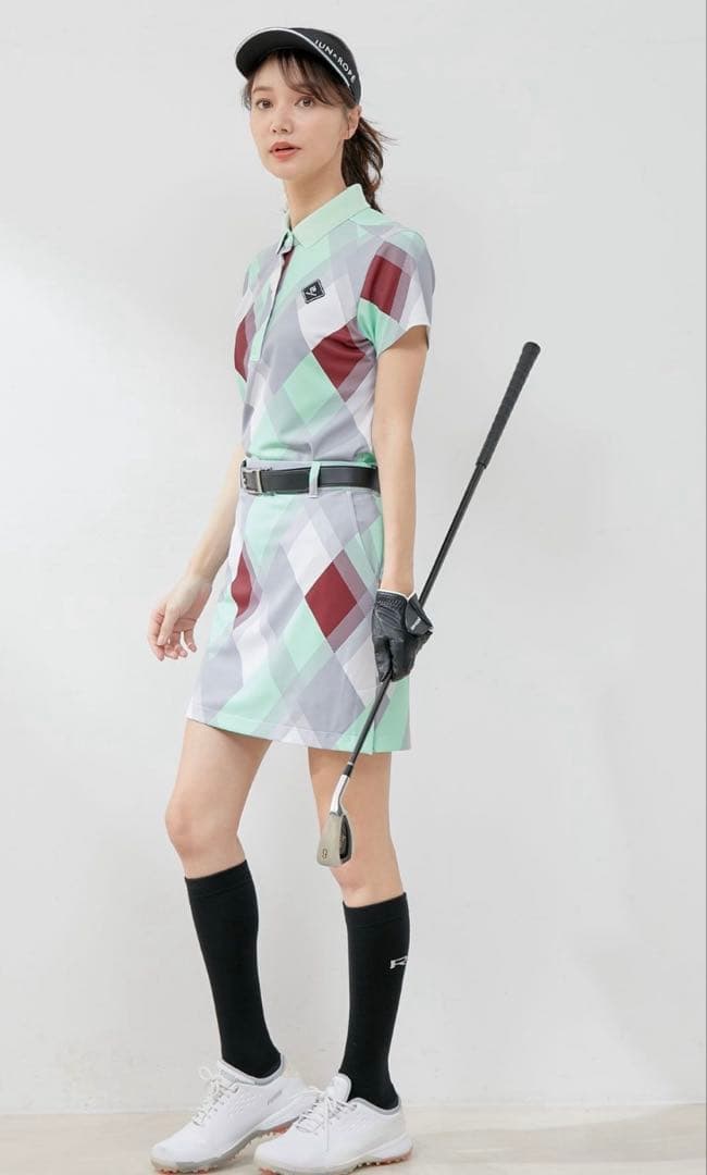 新品未使用 JUN&ROPE' 春夏上下セットアップ ジュンアンドロペ 接触冷感