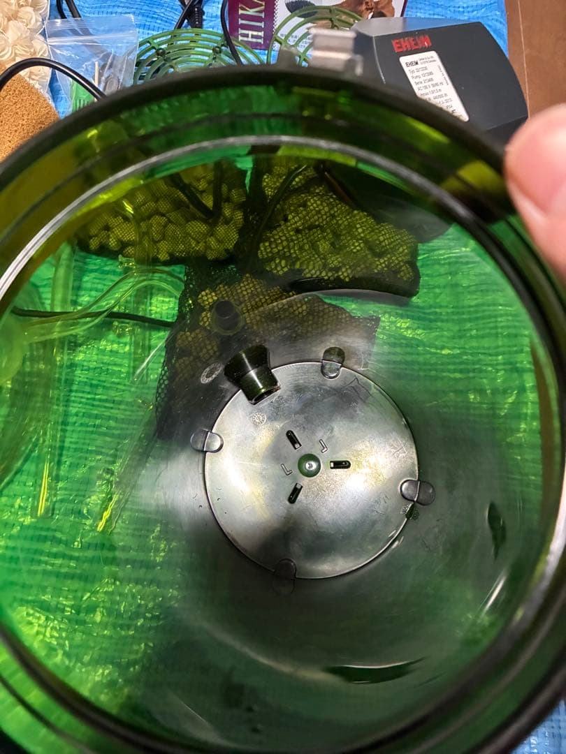 エーハイム2213+サブフィルター+ろ材 フルセット