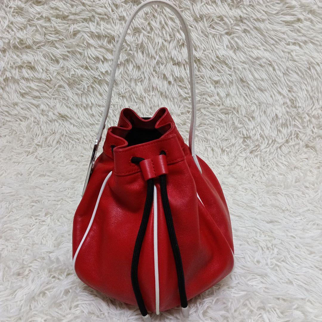 DIESELディーゼル巾着ハンドバッグ