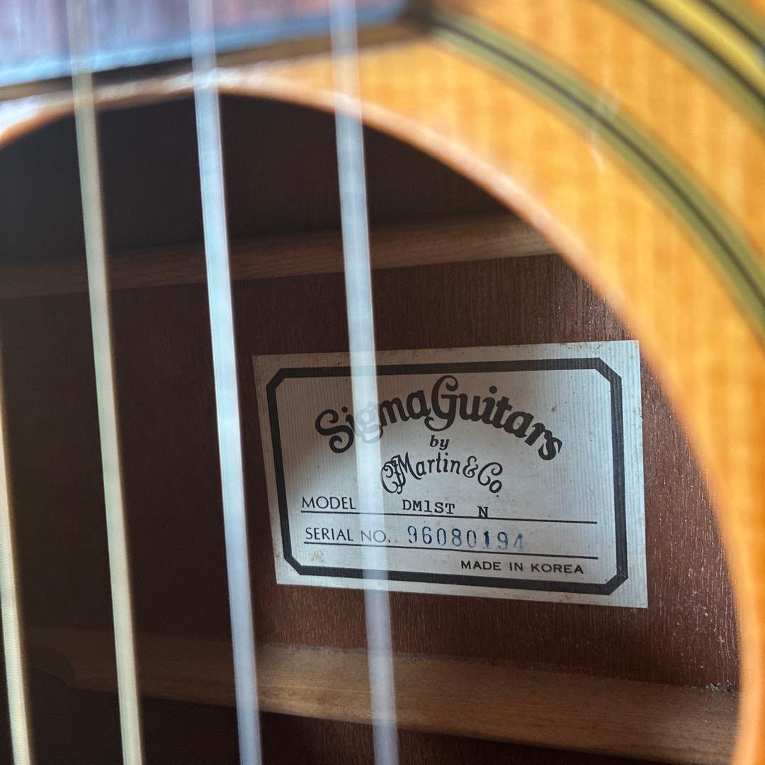 アコースティックギター　Sigma Guitars by Martin DM1N