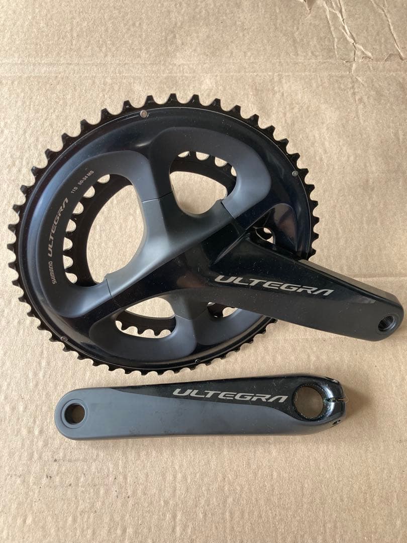 完成車外し未使用　 FC-R8000 クランクセット 170mm 50-34