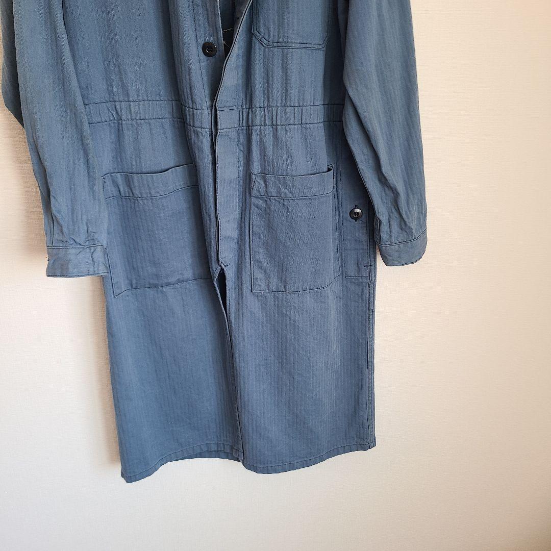 unsame　リメイクコート 軍鶏　デニム　和柄　和風　再構築　ヴィンテージ