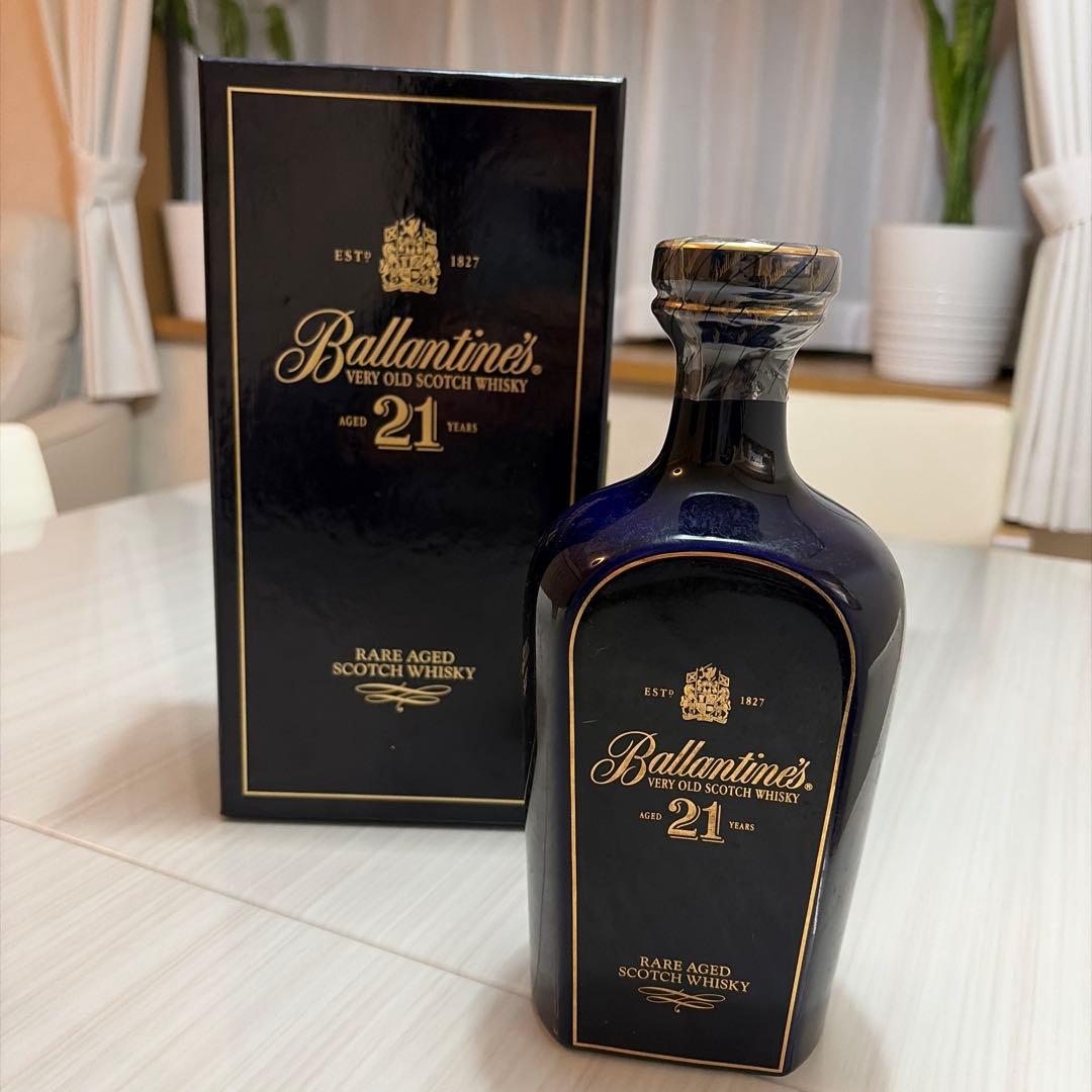 未開栓 バランタイン 21年 ウイスキー ballantine's
