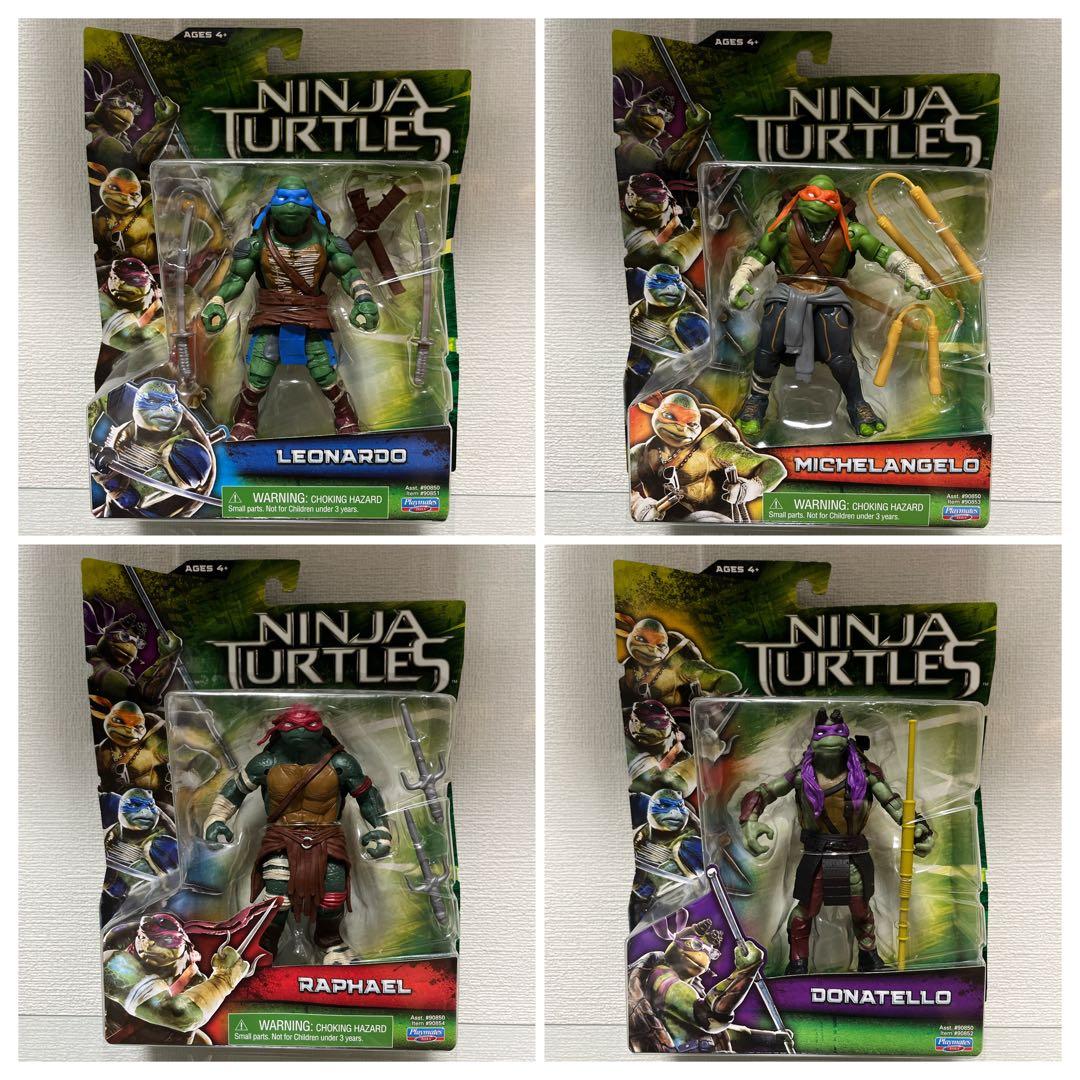 ミュータントタートルズ ニンジャタートルズ 忍者タートルズ フィギュア4体セット