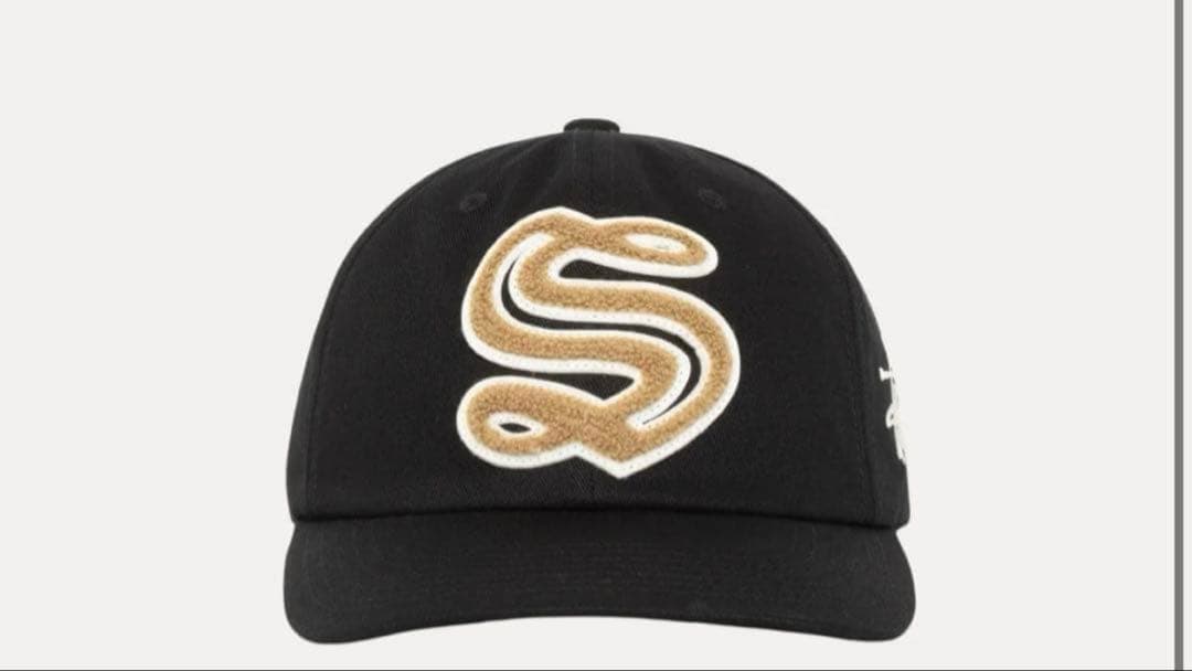 25ss stussy Sロゴキャップ