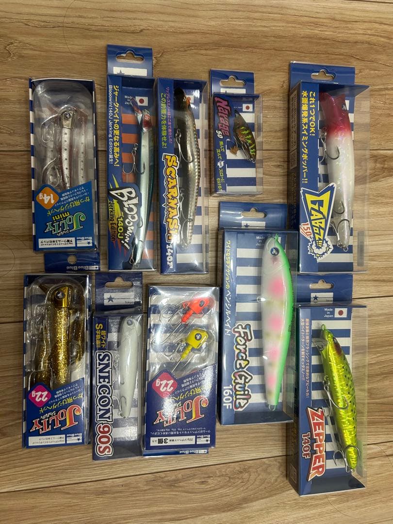 BlueBlueルアー 10個セット（ジョルティー、ブローウィン、他）➕応募券