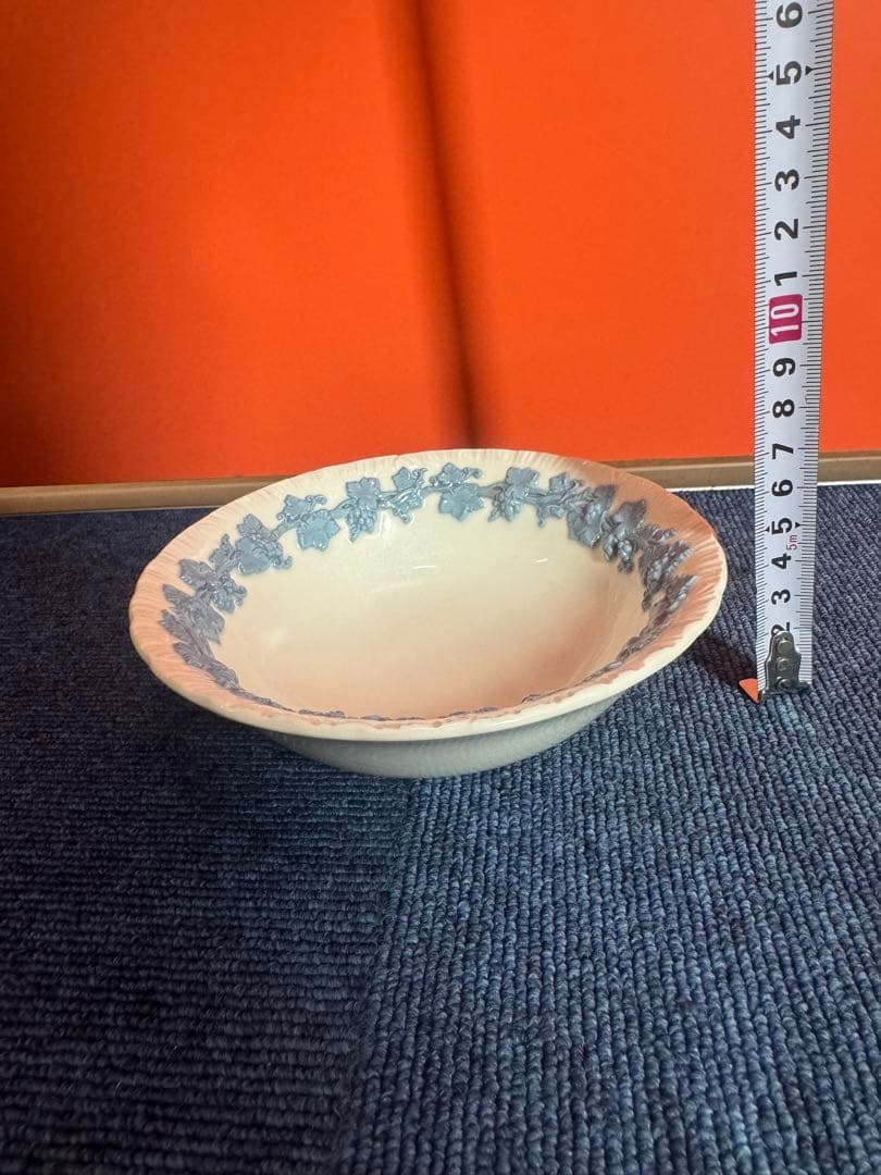 2046 ウェッジウッド クイーンズウェア カップ＆ソーサ1客　鉢1客　皿1客