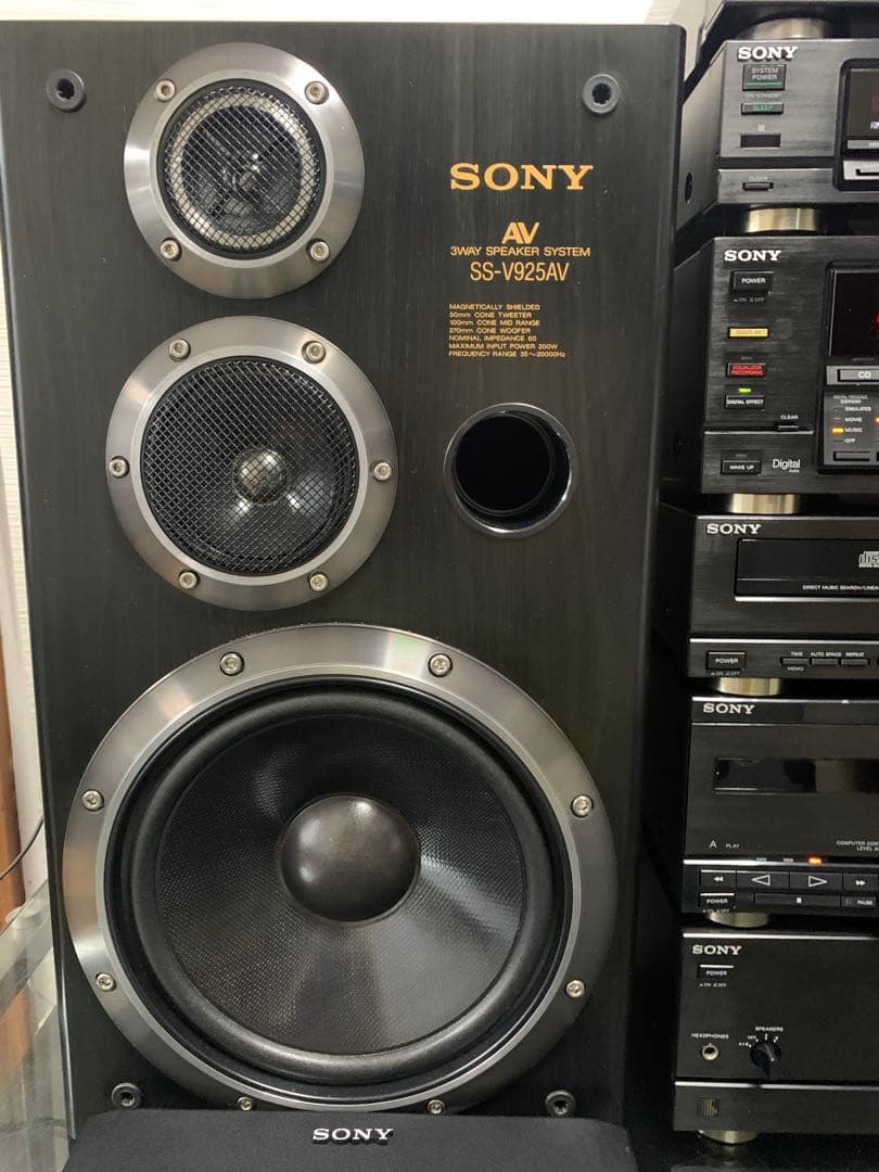 美品内蔵BT変更可能SONYリバティLBT-V925レコード付きメンテナンス済み