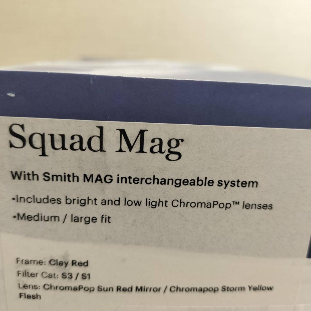 ☆訳有　スミス　SMITH　SQUAD MAG ゴーグル レギュラーフィット