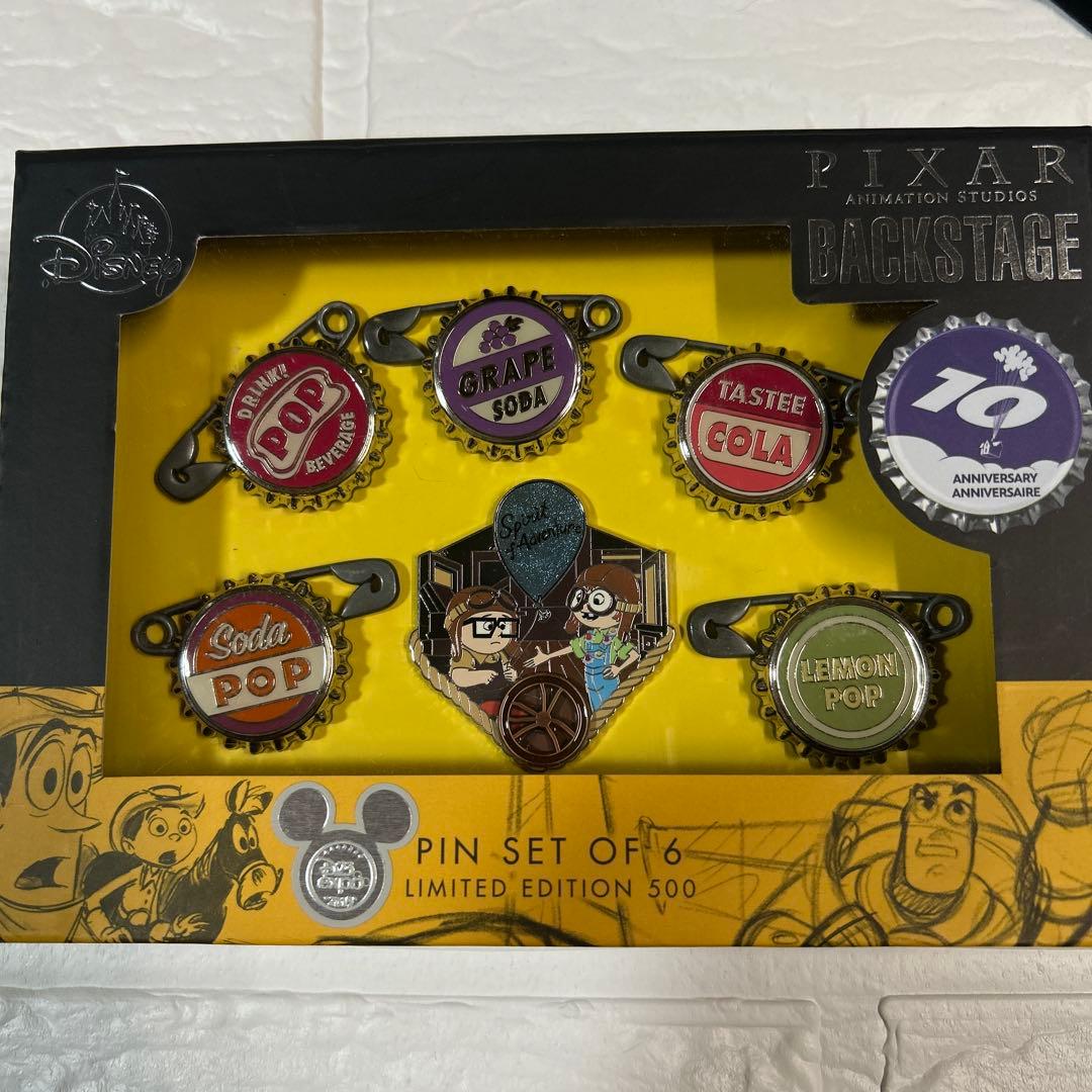 カールじいさんの空飛ぶ家　ピンバッチセット ピクサー　レア