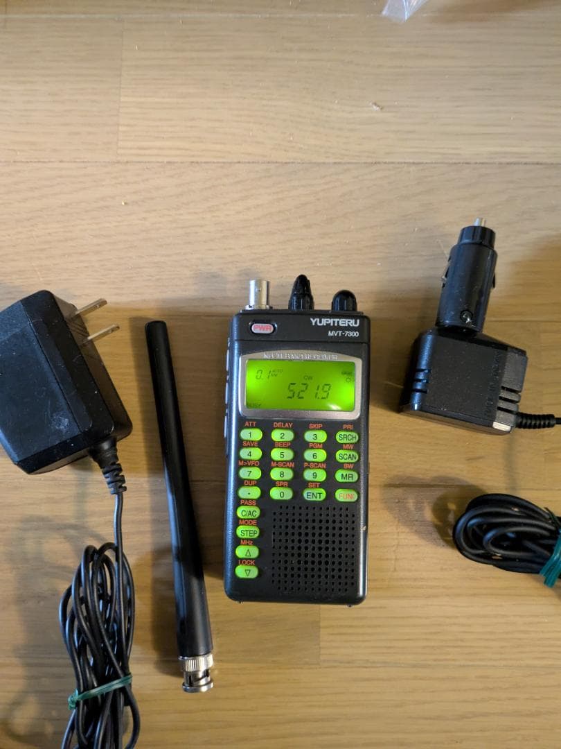 MVT-7300 ユピテル オールモード 広帯域受信機　SSB/CW受信可能