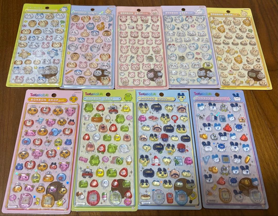 【正規品】ボンボンドロップシール 9枚まとめ売り！