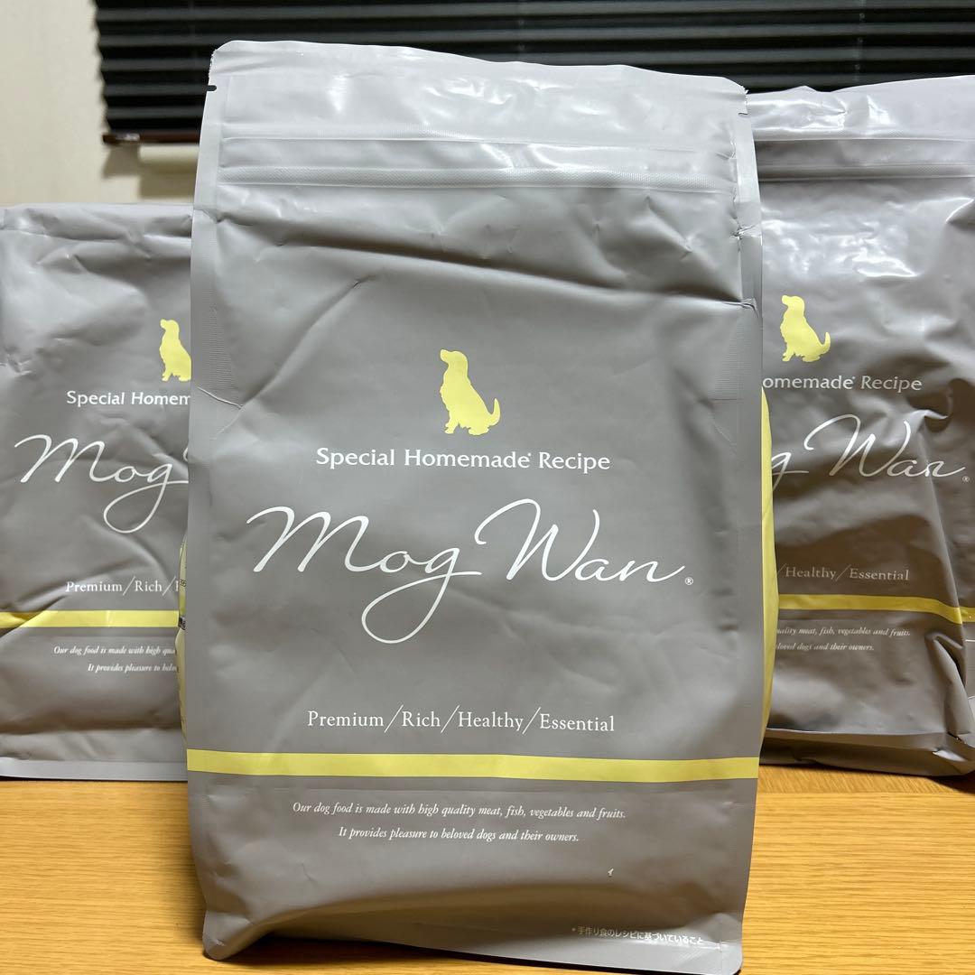 Mog Wan. プレミアムドッグフード ３袋