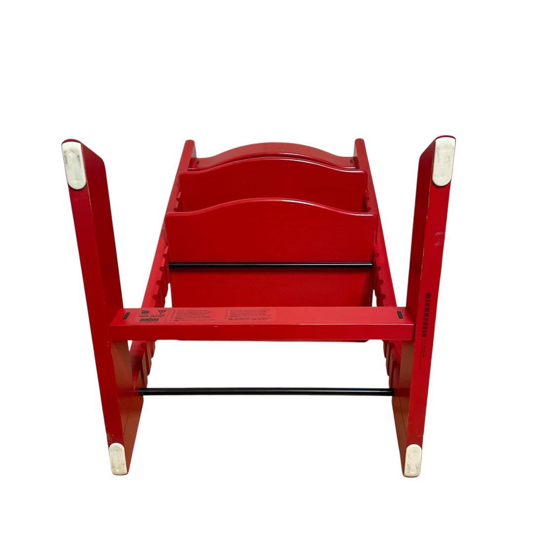 ストッケ　トリップトラップ　レッド　シリアル3 stokke ベビーチェア