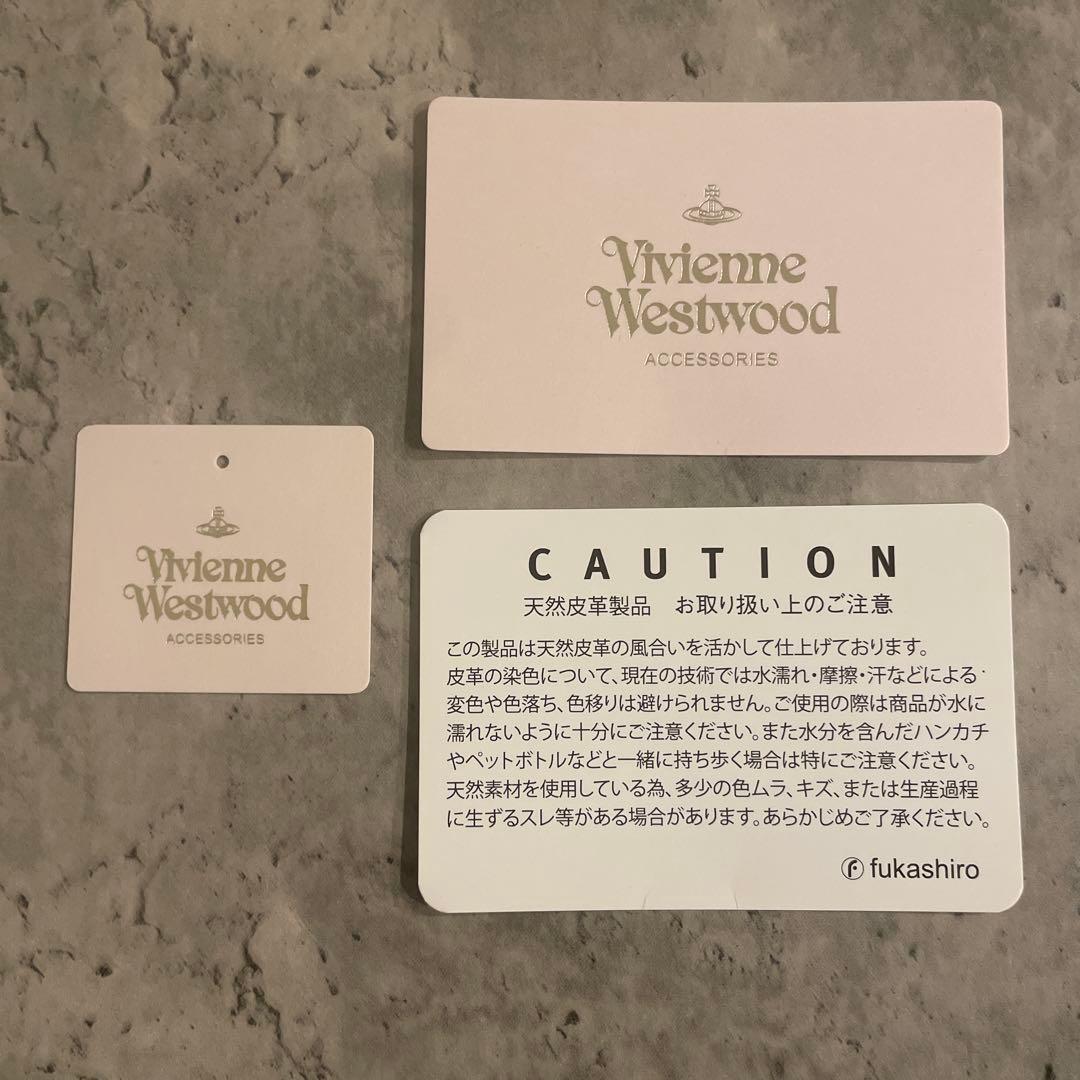 【未使用×箱あり】ヴィヴィアンウエストウッド 名刺入れ／ブラウン／レディース向け