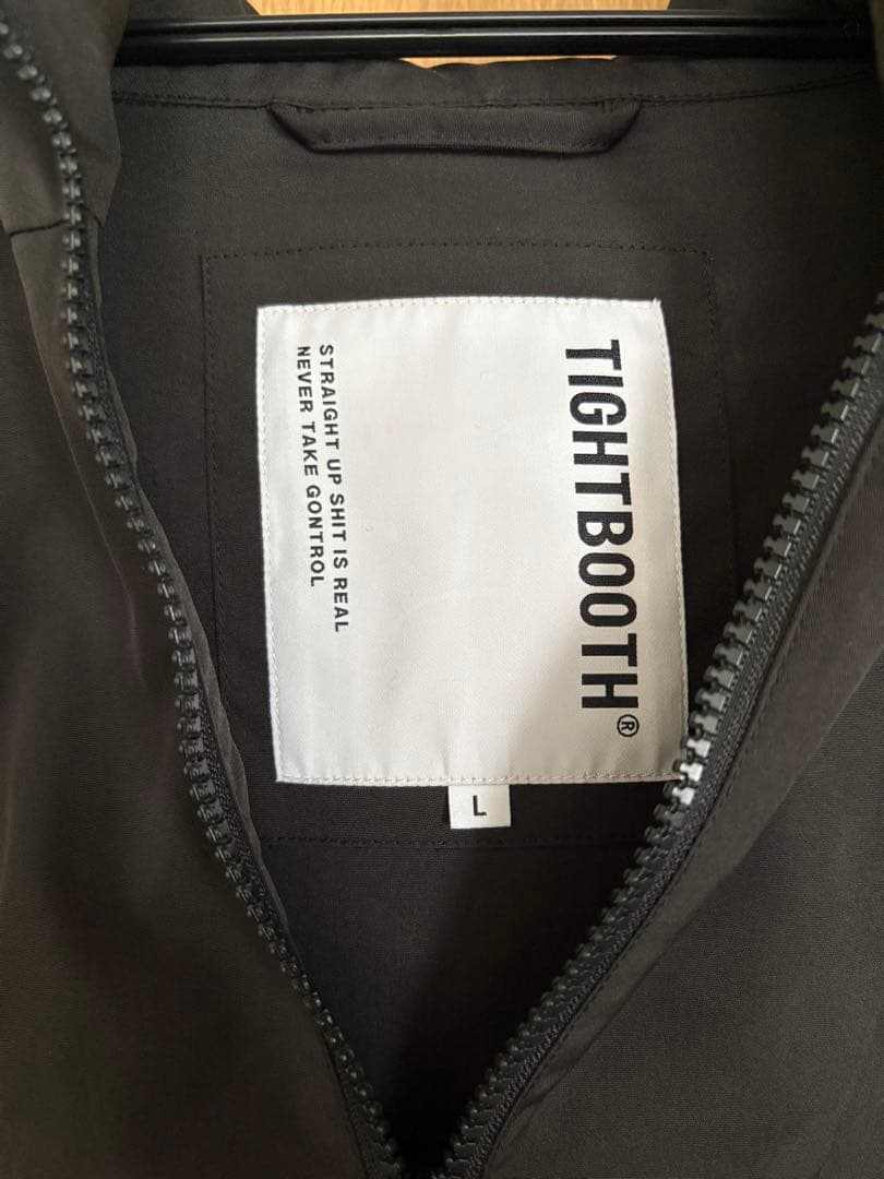 TIGHTBOOTH ブラック ナイロンジャケット L