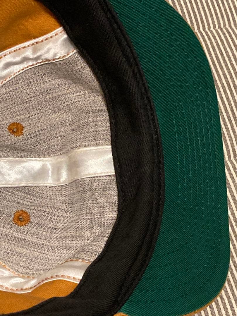 完売！ エベッツフィールドフランネルズ　キャップ　チノツイル　ゴールドブラウン