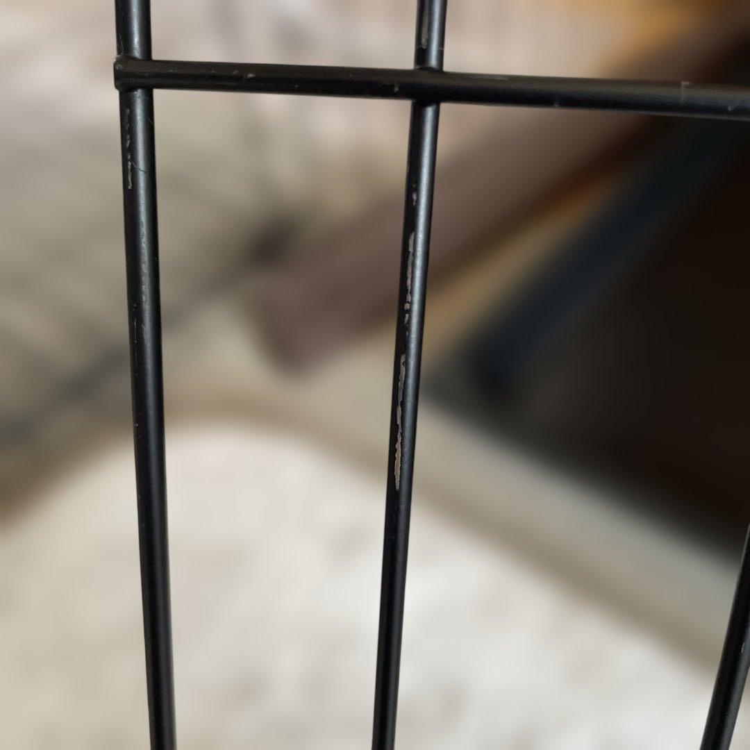 リッチェル/ペットゲージ/屋根・カバー付き/ブラウン