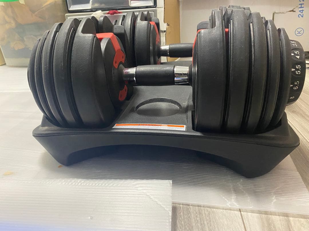 可変式ダンベル 24kg 2個セット