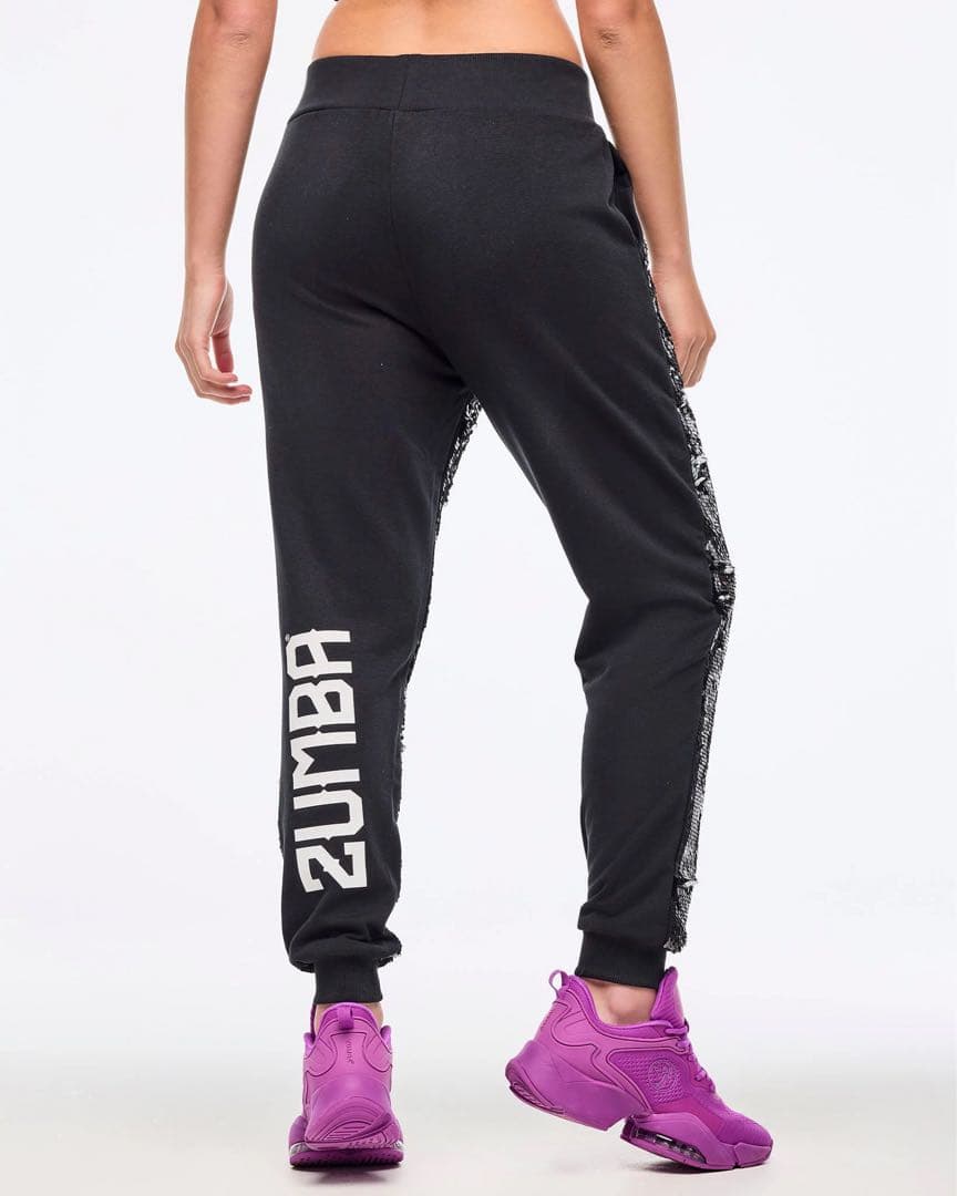 新品　正規品　ズンバ　X S スパンコール　ジョガー　パンツ