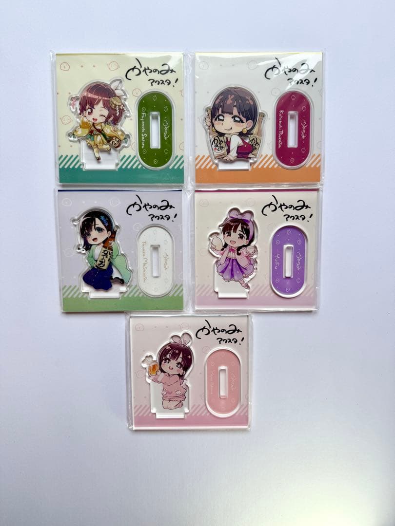 かやのみちゃん 一升瓶シリーズ アクリルスタンド 5個セット 茅野愛衣 かやのみ