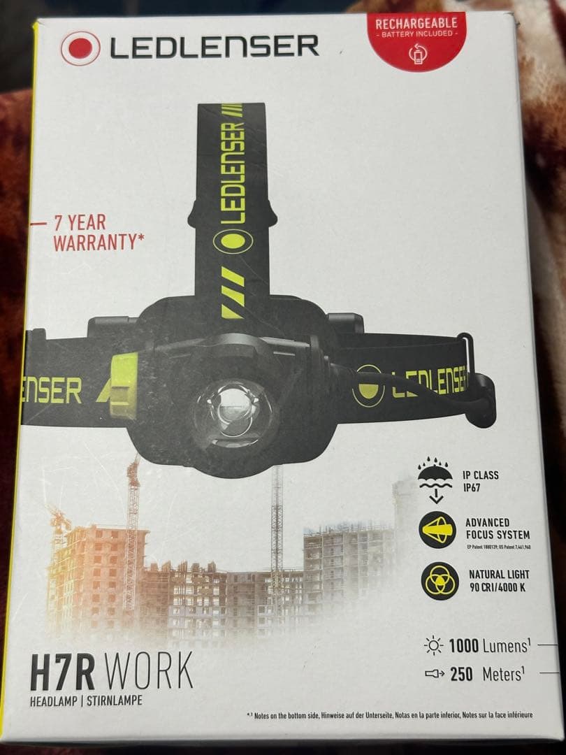 LEDLENSER H7R WORK ヘッドライト