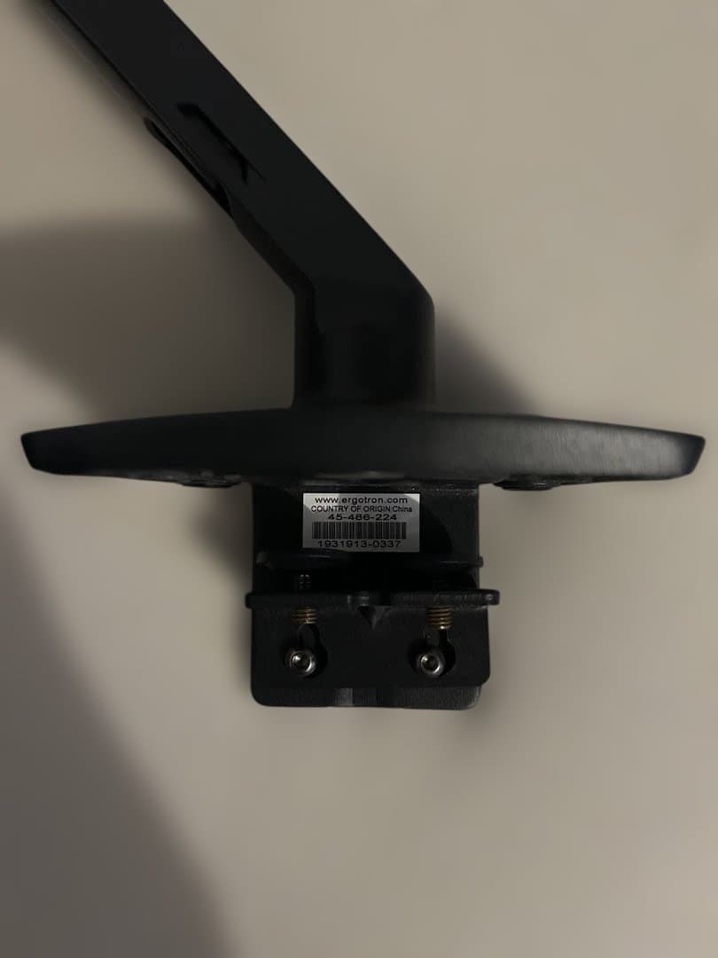 ERGOTRON（エルゴトロン）MXVモニターアーム スリムタイプ ブラック