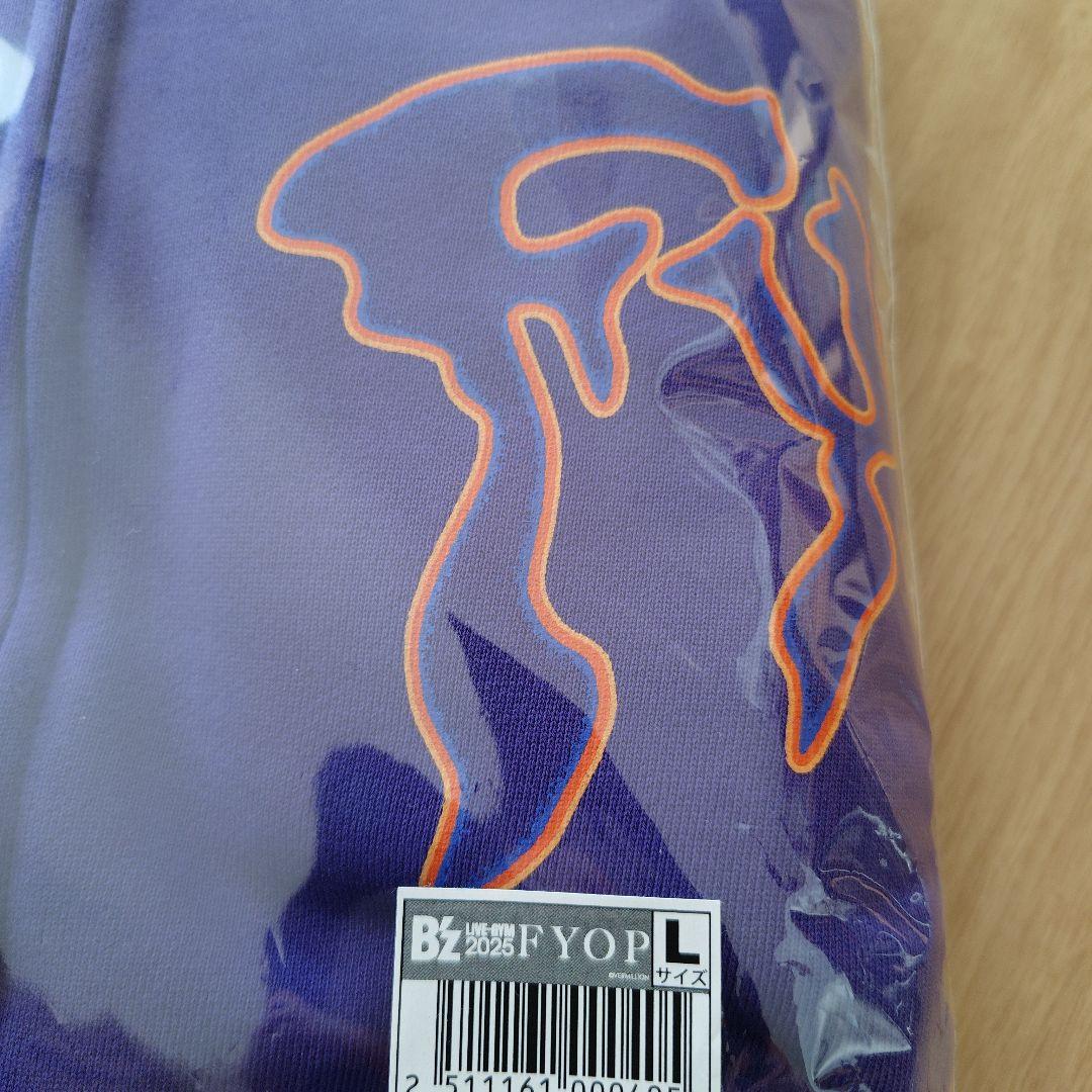 【新品・未使用品】B'z 2025 FYOP Lサイズ パーカー　Ｌ