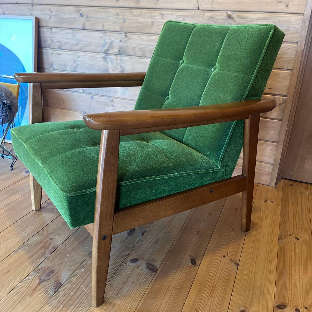 【えこちゃん】カリモク60 Kチェア 1シーター karimoku