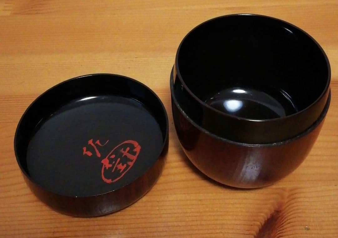 如心斎書付　随流判有　松中棗　共箱　仕服付　茶道具