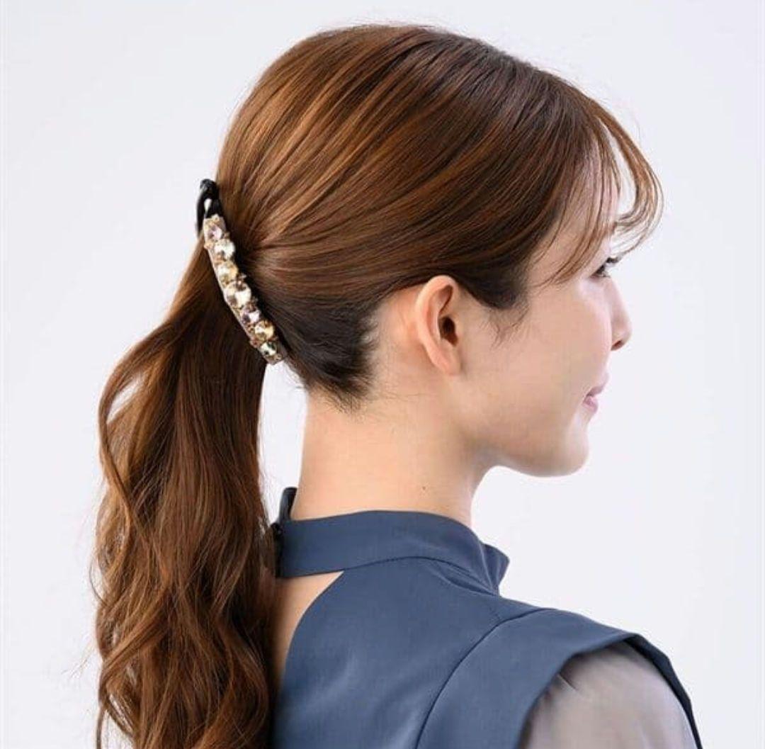 今週お値下げComplexBizレディアリーストーンバナナクリップ