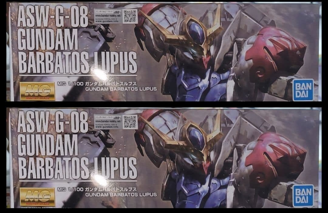 新品未組立2個セット　MG 1/100 ガンダムバルバトスルプス