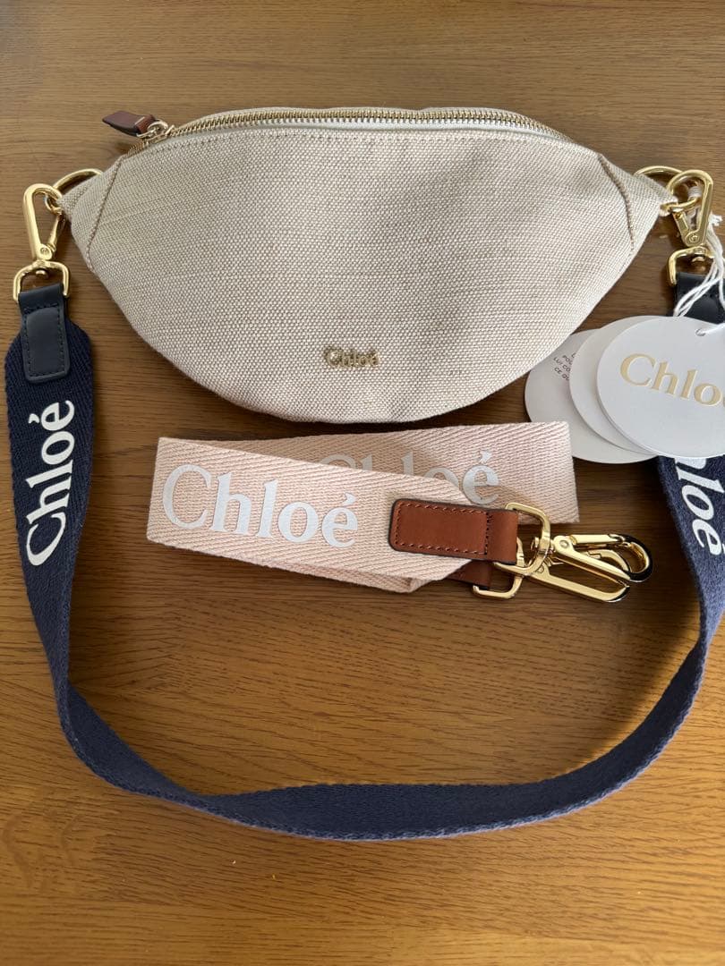 Chloé クロエ ボディバッグ C20593 Z40 ベルト2色付 軽量