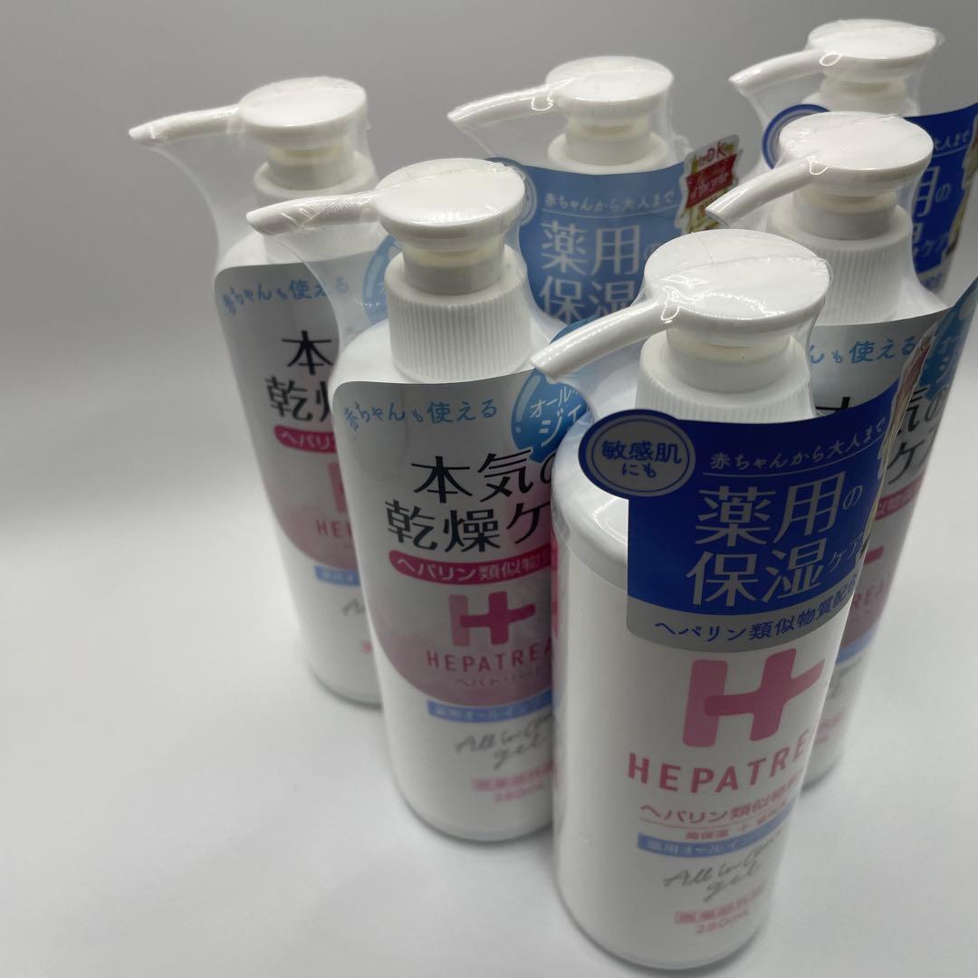 日本ゼトック 【6個セット】ヘパトリート 薬用オールインワンジェル 280ml