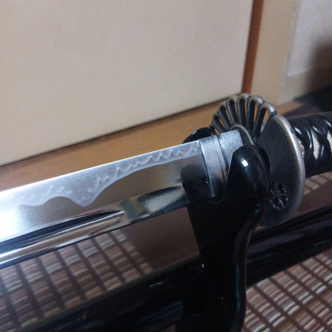 最上級高級居合刀　桜肥後真剣拵(模擬刀　模造刀)