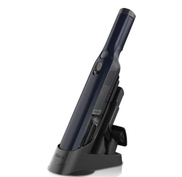 ①SHARK充電式ハンディクリーナー未使用ですが箱にダメージ有り