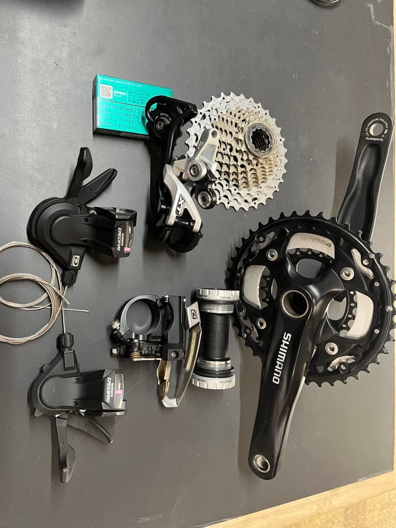 Shimano DEORE XT・DEORE 10速 コンポーネントセット